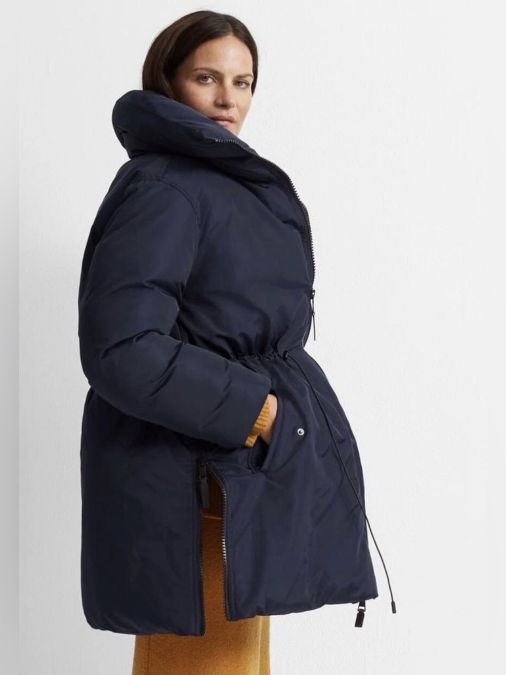 Club Monaco Trapeze Puffer Winter Coat NWT
